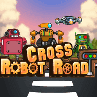 Игра Робот перебегает дорогу без флеш
